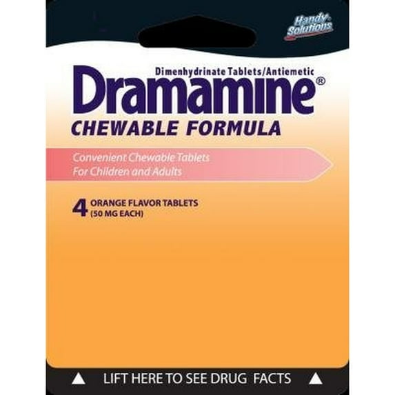 Dramamine 4ct Tablets (Pack of 14)