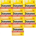 thumbnail image 1 of Dramamine Motion Sickness Chewable, Orange flavored, 8 ct (Pack - 10), 1 of 5