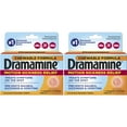thumbnail image 1 of Dramamine Motion Sickness Relief Dual Action, Orange Flavor, 8ct, 2-Pack, 1 of 5