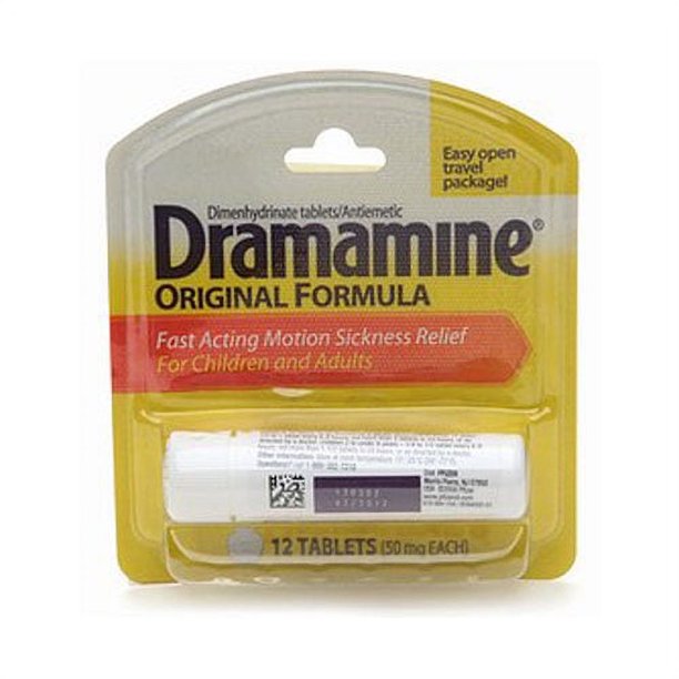 Dramamine Original Formula Fast Acting Motion Sickness Relief Tablets