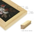 thumbnail image 1 of Dramatic Bouquet I -Framed Print w/glass-Natural Wood, 1 of 7