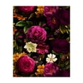 thumbnail image 1 of Dramatic Burgundy Midnight Rose Garden - Painting Floral Flowers Botanical Garden Vintage Pattern Autumn Unframed Wall Art Print 24 x 32 inches, 1 of 13