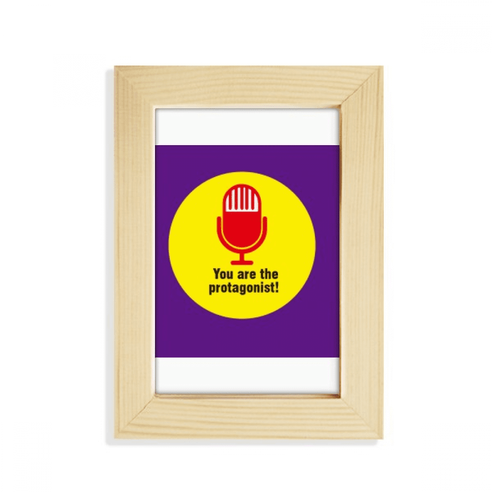 Dramatic Life Protagonist Desktop Display Photo Frame Picture Art ...