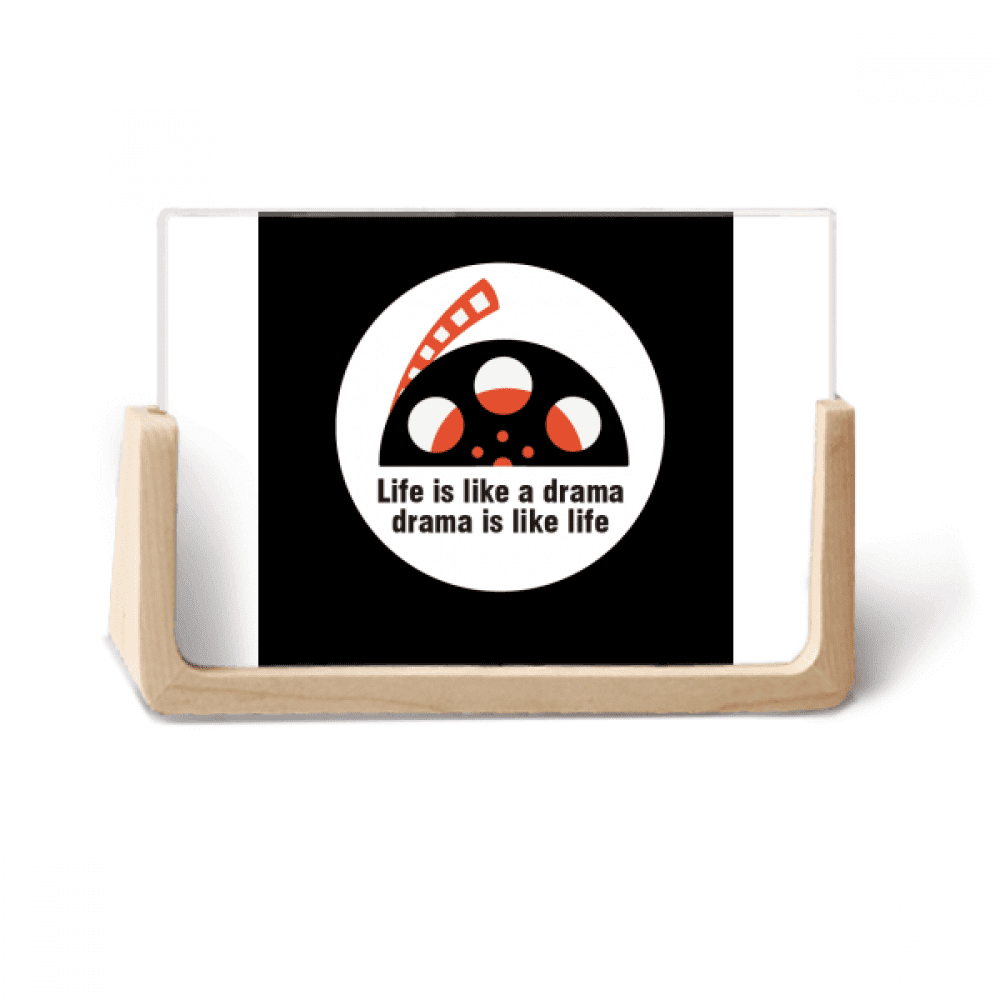 Dramatic Life Ups Downs Art Deco Fashion Photo Wooden Photo Frame ...