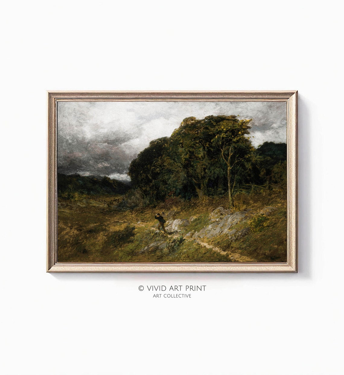 Dramatic Storm Landscape Scenic Wall Art Poster - Walmart.com