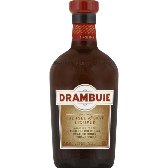 Drambuie Scotch Whisky Liqueur, 750ml Glass Bottle, 40% ABV 80 Proof