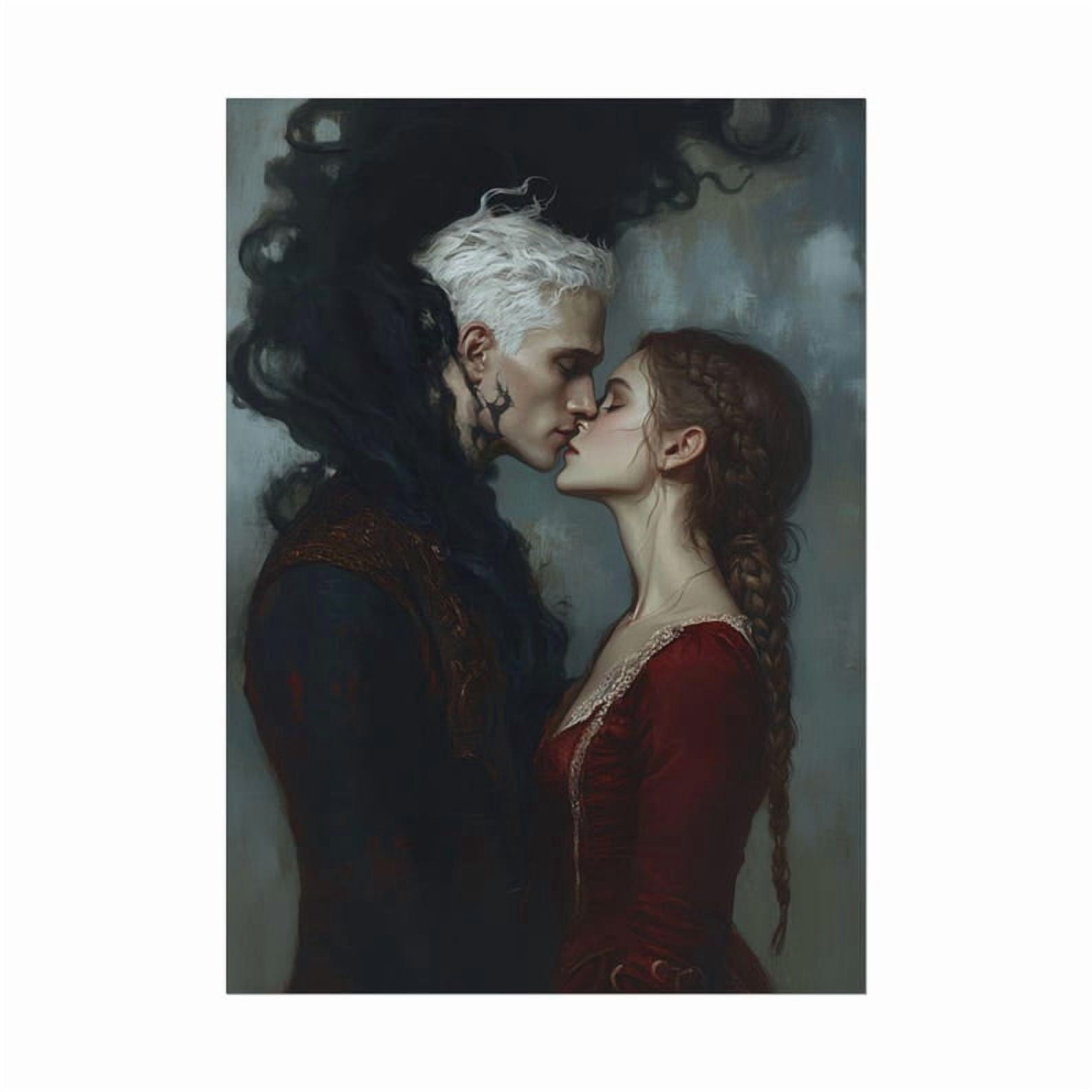 Dramione romance story poster fantasy book inspired wall art decor 8x12 ...