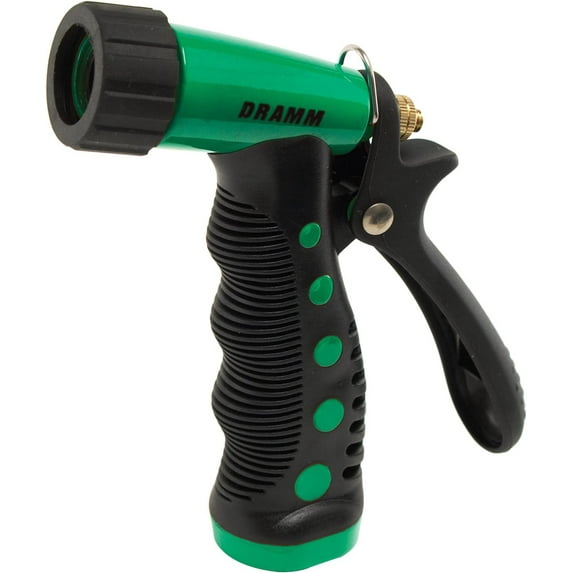 Dramm Heavy-Duty Metal Pistol Nozzle, Green 60-12724