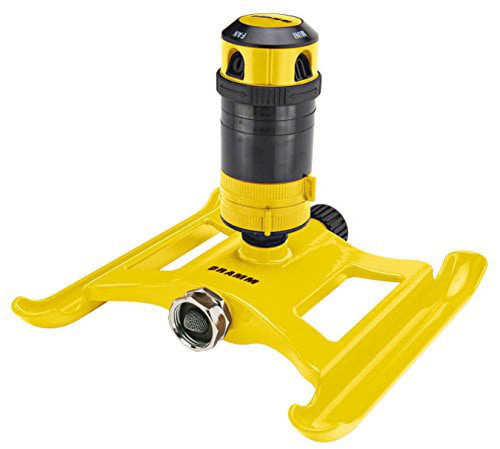 Dramm Metal Adjustable Green Gear Drive Sprinkler 10-15094