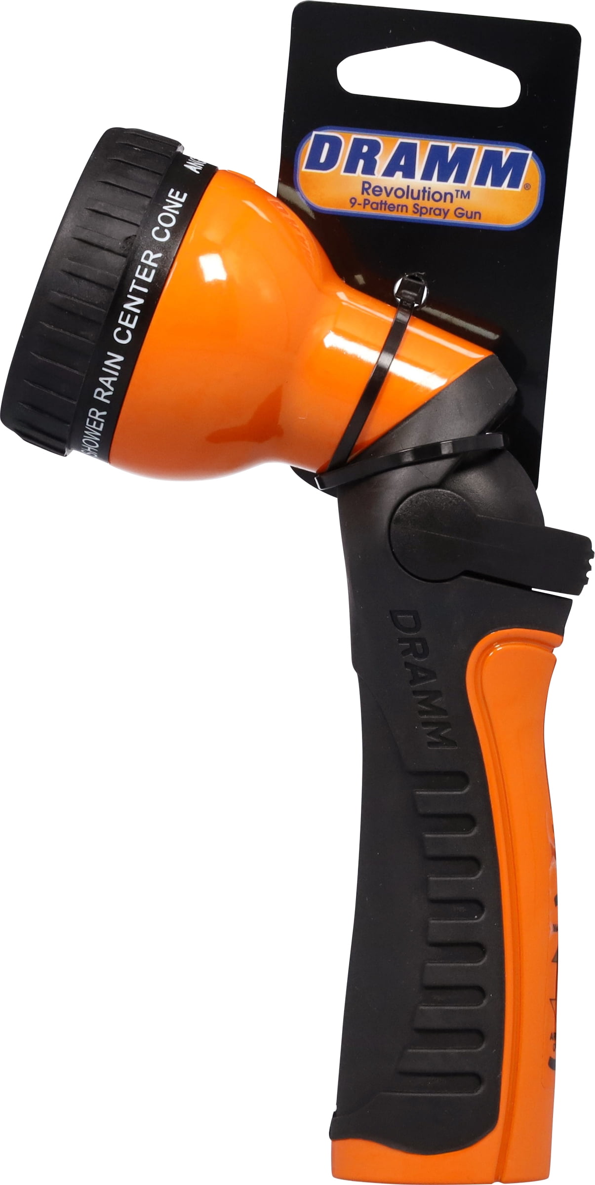Dramm 9 Pattern Revolver Carded Orange - Image 4