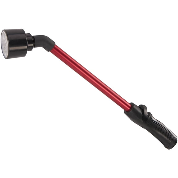 Dramm Watering Wand One Touch - Adjustable Flow Aluminum - Red