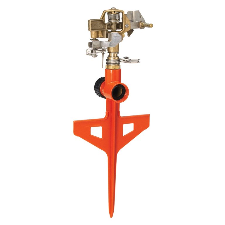 Dramm Colorstorm Impulse Stake Sprinkler Green - Image 3