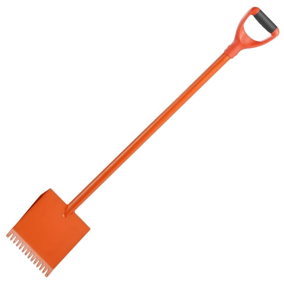 Dranite 1 Pack Roof Shingle Remover Tool, D-Grip Handle High-Hardness 45# Steel Lightweight Roofing Ripper for Nail & Shingle Tearing, Commercial & Residential Use, Orange
