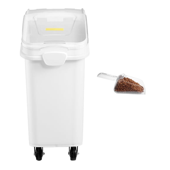 Dranite 21 Gallon Food Storage Bin, 400 Cup Commercial Ingredient Container with Scoop
