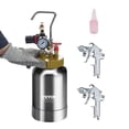 thumbnail image 1 of Dranite  2L Air Paint Pressure Pot with Lightweight Spray Gun, 1.8mm Nozzle, 3m Hose for Construction & Automotive Painting, Up to 45 PSI, 1 of 7
