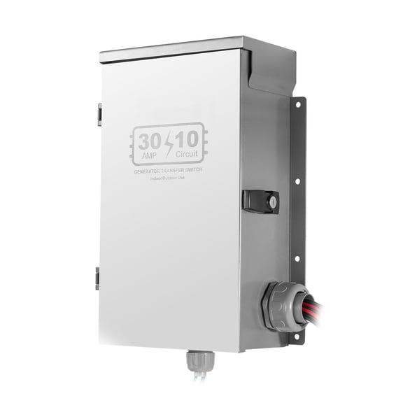 Dranite 30A Generator Transfer Switch Manual, NEMA 3R 7500W 120/240V Power Transfer Kit