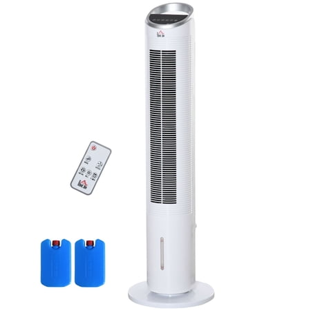 Dranite 40" Portable 3-in-1 Air Cooler & Humidifier – Oscillating, 3 Speeds, 8H Timer, Remote, LED Display