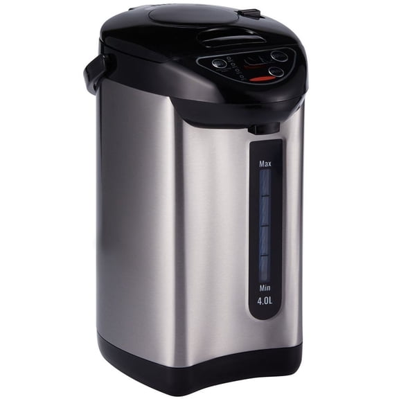 Dranite 4L Hot Water Dispenser 4 Temp 304 Stainless Steel 3-Way Dispense Countertop