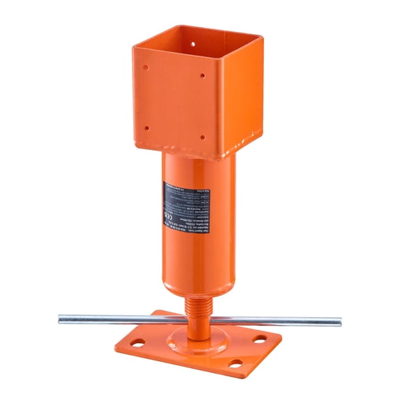 Dranite 4x4 Inch Screw Jack Post, 13.2"-18.7" Adjustable Height, 24700 LBS Max Load Temporary Shore Jack for Basement Floor Leveling Lifting
