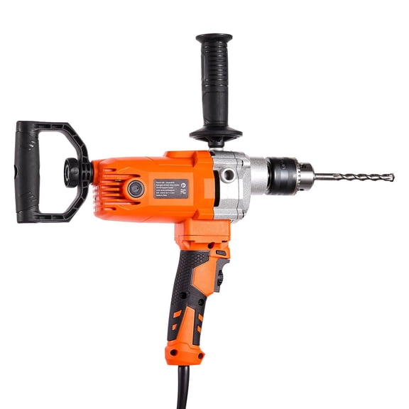 Dranite 5.63A Cement Mixing Drill,0-750RPM Handheld Mixer Drilling Blending Fodder,Paint