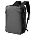 thumbnail image 1 of Dranite 65L Expandable Vacuum Travel Backpack w/Pump TSA Lock Water-Resistant Gray, 1 of 11