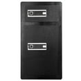 thumbnail image 1 of Dranite 7.2 cu.ft Double Door Safe Box, Key Lock & Password Security Cabinet in Black, 1 of 7