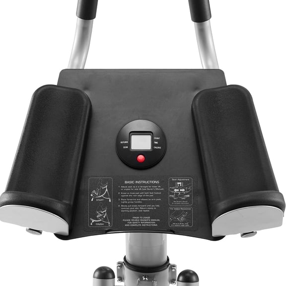 Dranite AB Workout Machine 440LB Capacity, Adjustable Ab Trainer for Home Gym Fitness