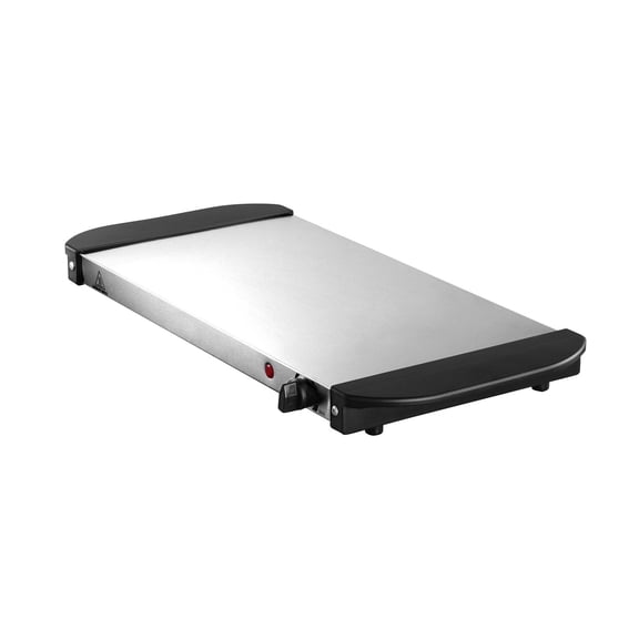 Dranite Adjustable Electric Warming Tray, Buffet Server with Thermostat Control, Stainless Steel Food Warmer