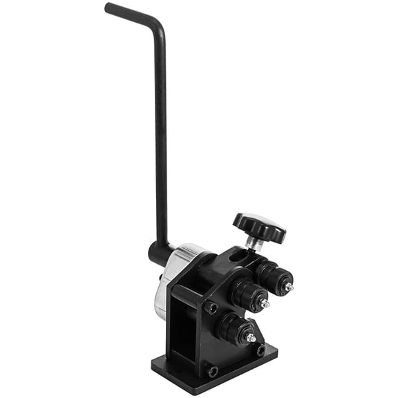 Dranite Hand-Operated Ring Roller for Metalworking Creates 3" Rings from 1/4" Round & 1"x3/16" Flat Steel Portable Design