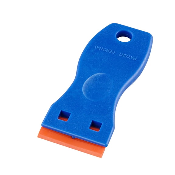 Dranite Plastic Razor Blade Scraper Tool Kit - 2 Handles & 120 POM Blades, Safe for Glass & Tile Cleaning, No-Scratch Scraping Tool