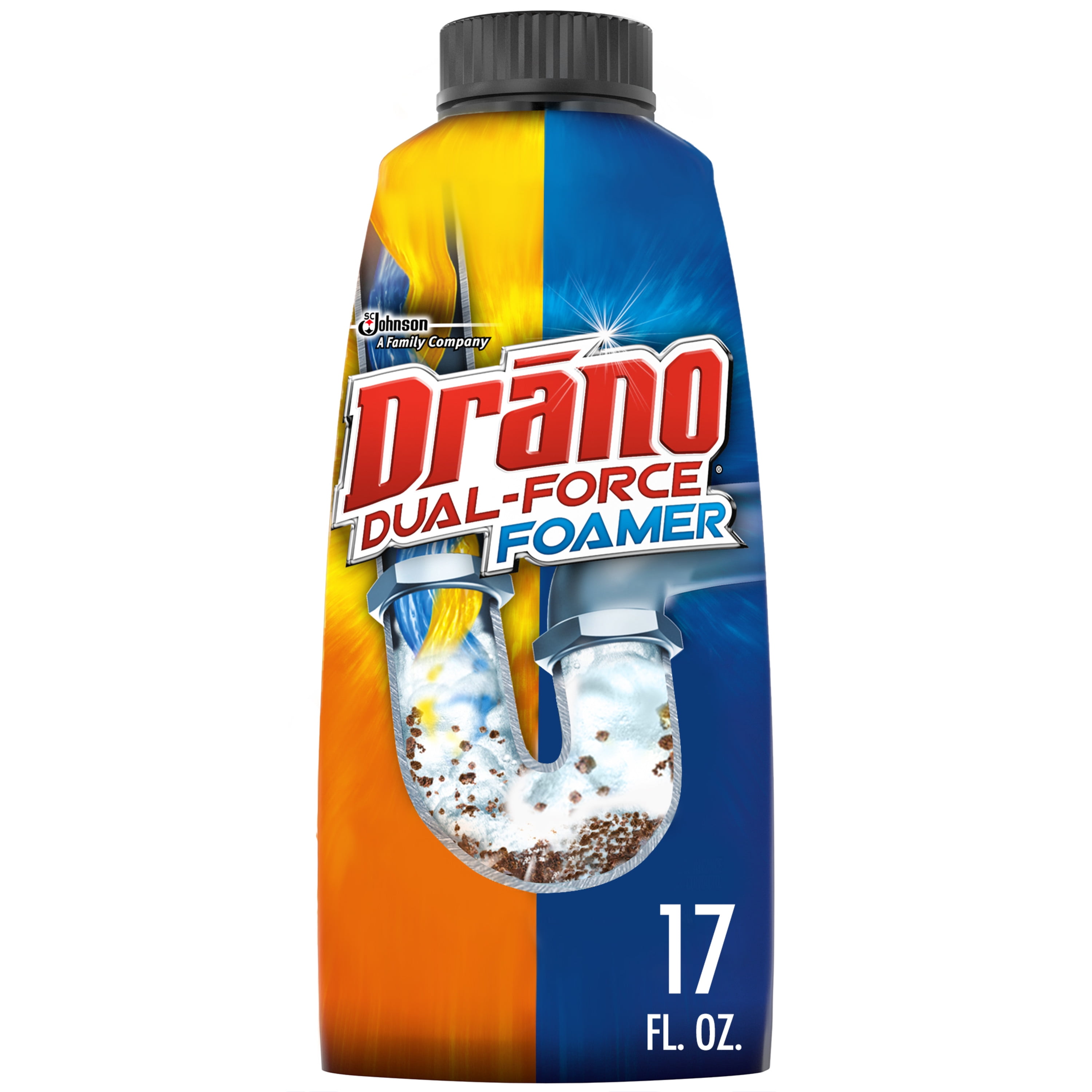 Drano 17 Oz. Dual Force Foaming Drain Cleaner - Bliffert Lumber and Hardware