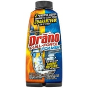 Drano Dual Force Foamer Clog Remover - Septic Safe Liquid - 17 Ounce