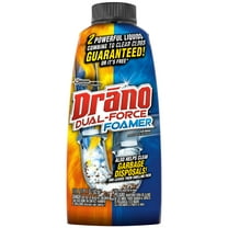Drano Dual-Force Foamer Drain Clog Remover, 17 fl oz, 1 Count