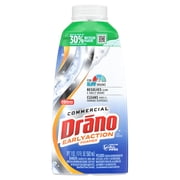 Drano Dual-Force Foamer, Hair and Drain Clog Remover, Commercial Line, 17 fl oz