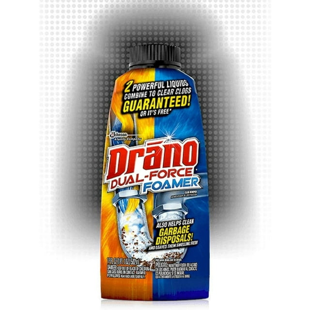 Drano Hair Clog Remover, Foaming Liquid Drain Cleaner for Sink