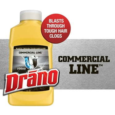 Drano Hair Buster Gel Drain Clog Remover, Commercial Line, 16 oz