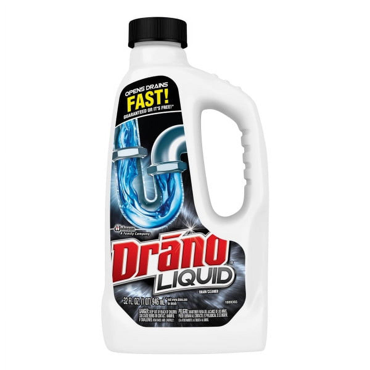 Drano Liquid Clog Remover Drain Cleaner 32 oz, Pack of 2