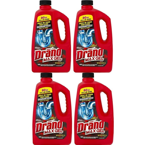 Drano MAX GEL Clog Remover - 80oz
