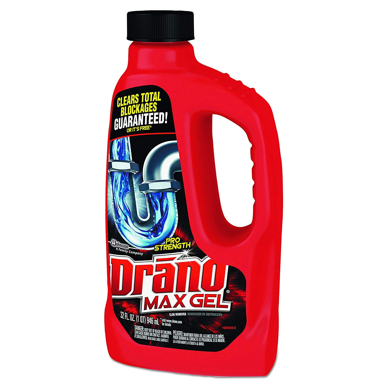 Drano Max Gel Clog Remover, 32 oz