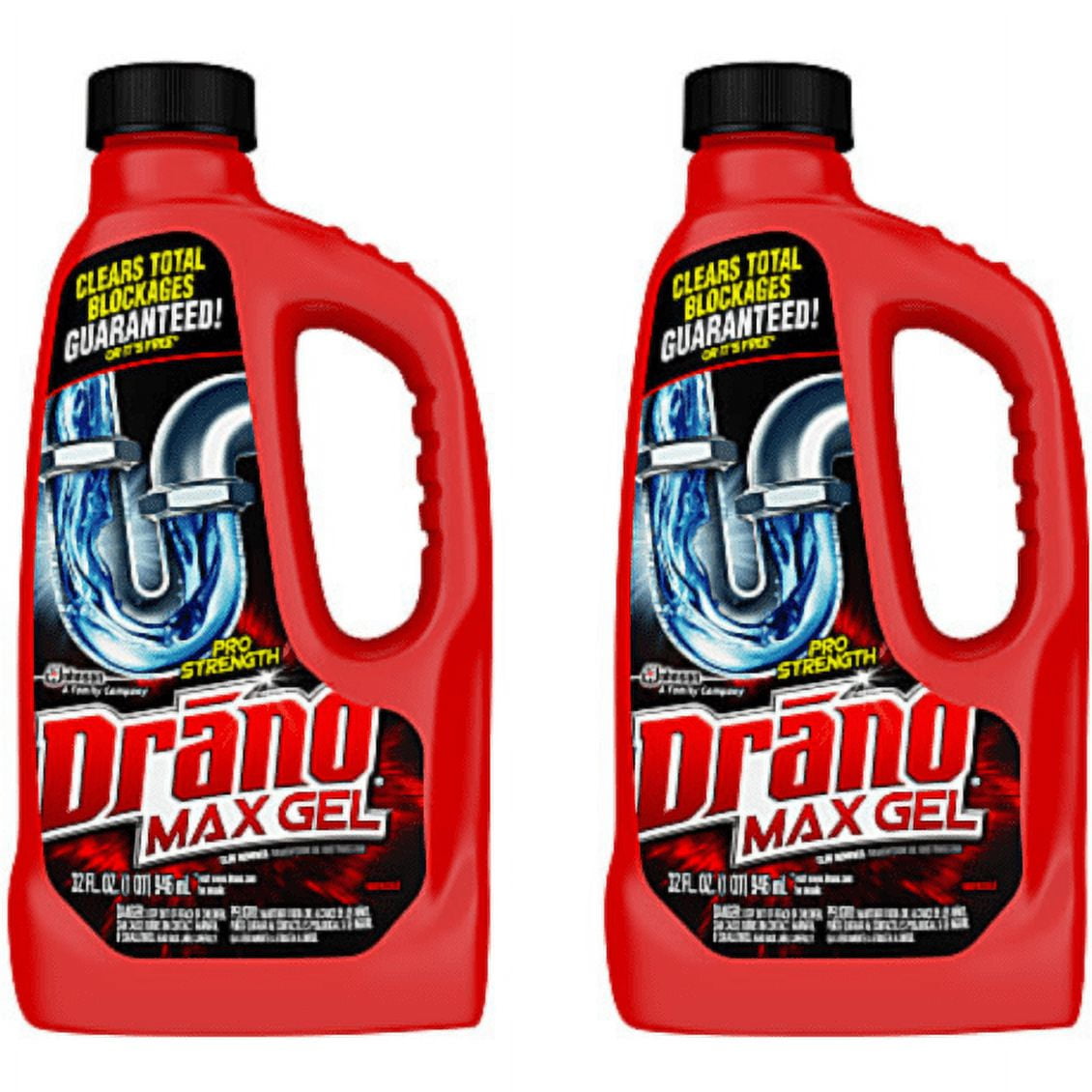 Drano Max Gel Clog Remover 32oz - Pack of 2