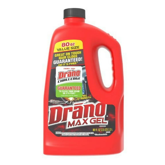 Drano Max Gel Clog Remover (Pack of 12)