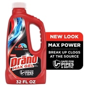 Drano Max Gel Drain Clog Remover, 32 oz, 1 Count