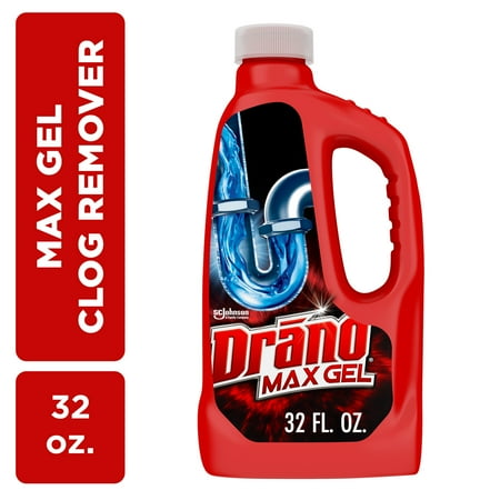 Drano Max Gel Drain Clog Remover, 32 oz, 1 Count