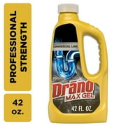 Drano Max Gel Drain Clog Remover, Commercial Line, 42 oz