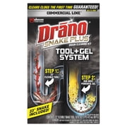 Drano Snake Plus Drain Cleaning Kit w/ Gel Drain Clog Remover 16 fl oz & Snake Plus Tool 23", Commercial Line