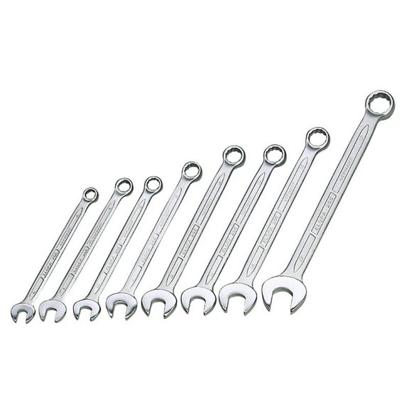 Draper 13710 S8M S8M 8 Piece Elora Long Metric Combination Spanner Set