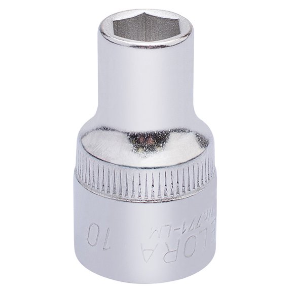 Draper 15299 10mm 1/2 Square Drive Elora Hexagon Socket