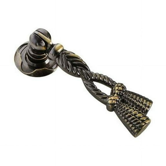 Draper 2.87 in. Antique Brass Cabinet Pull