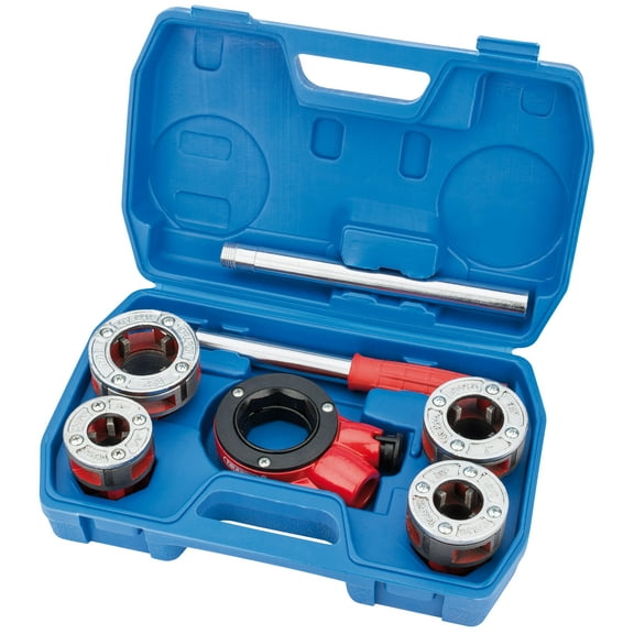 Draper 22498 7 Piece Imperial Ratchet Pipe Threading Kit