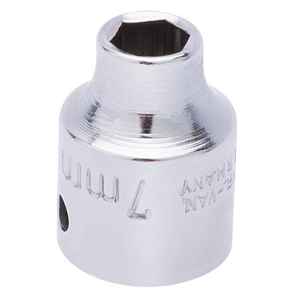 Draper 25838 7mm 3/8 Square Drive Elora Bi-Hexagon Socket
